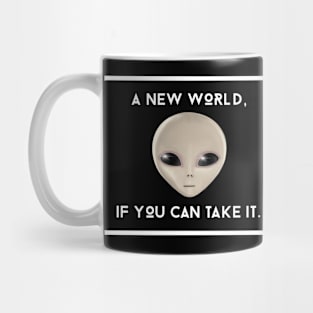 Alien Invitation (Rectangle) Mug